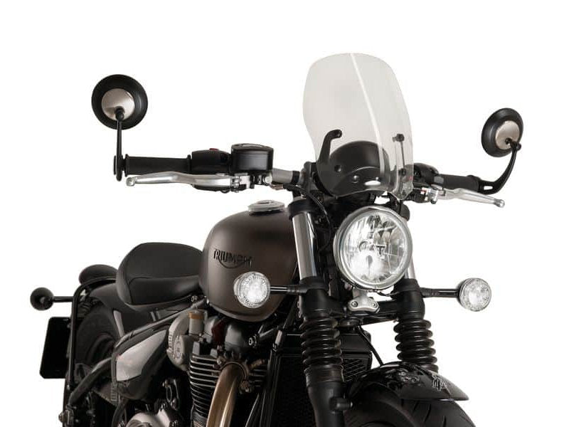 Puig New Generation Touring Screen for Triumph Bonneville Bobber (17-20)