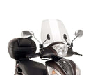 Puig Traffic Screen In Clear for Kymco Filly 125 (18-21)