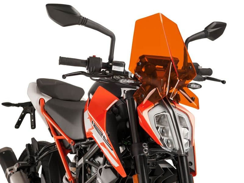 Puig New Generation Sport Screen for KTM 125 Duke (17-23)