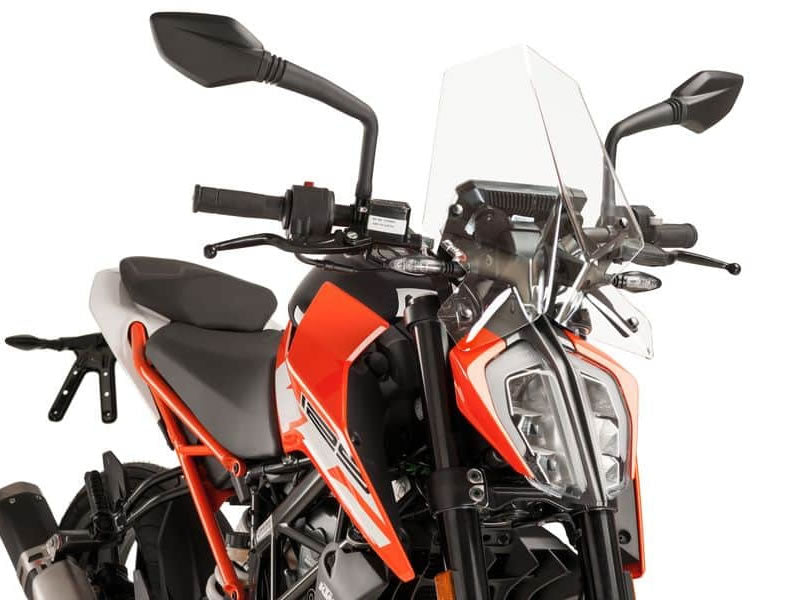 Puig New Generation Sport Screen for KTM 125 Duke (17-23)