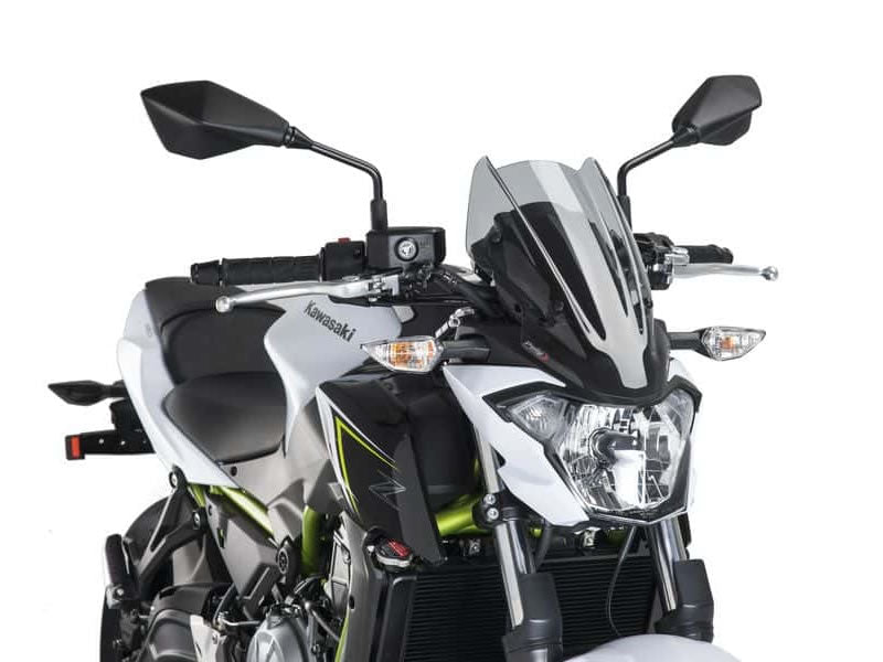 Puig New Generation Sport Screen In Clear for Kawasaki Z650 (17-19)