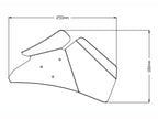 Puig Upper Wind Deflectors In Clear for KTM 1290 Super Adventure R (17-20)