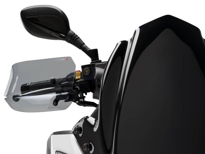 Puig Scooter Handguards In Clear for Kymco New Downtown 125i (17-20)