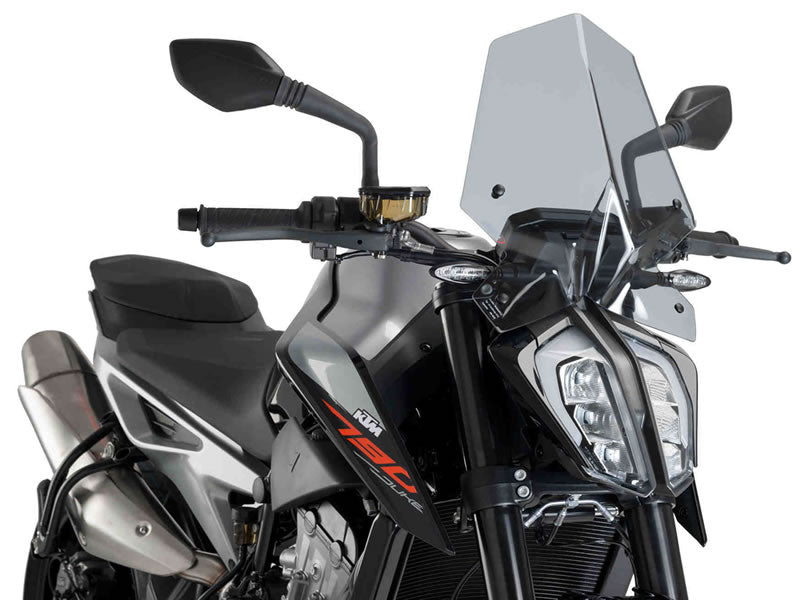 Puig New Generation Sport Screen In Clear for KTM 890 Duke (21-23)