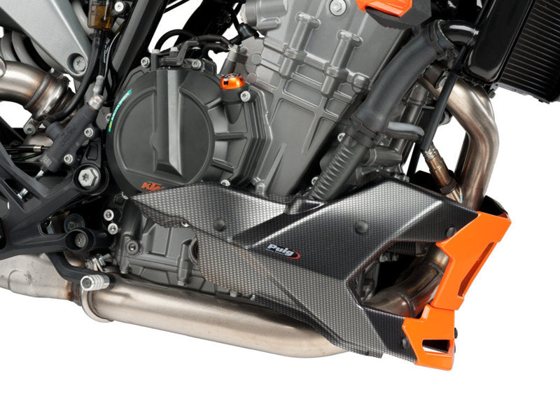 Puig Belly Pan In Matt Black for KTM 890 Duke (21-23)
