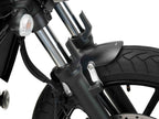 Puig Aluminium Front Mudguard In Black for Kawasaki Vulcan S Cafe (17-20)