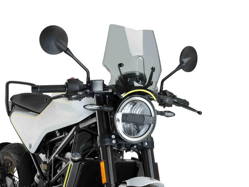 Puig New Generation Sport Screen In Clear for Husqvarna Vitpilen 401 (18-25)