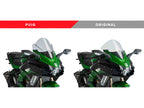 Puig Racing Screen In Clear for Kawasaki Ninja H2 SX (18-22)