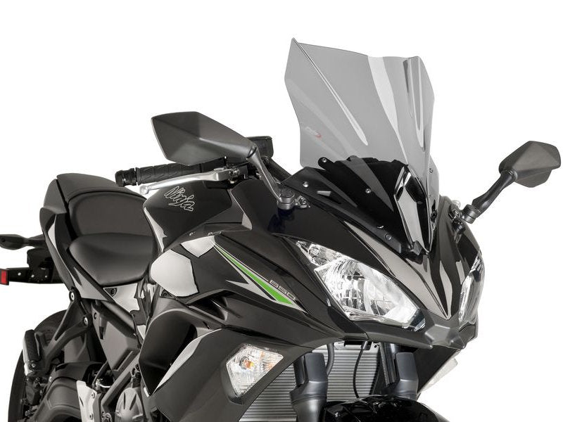 Puig Racing Screen In Clear for Kawasaki Ninja 650 (17-19)