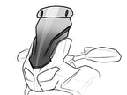 Puig Touring Screen With Extender In Light Smoke for Kawasaki Versys-X 300 (17-20)