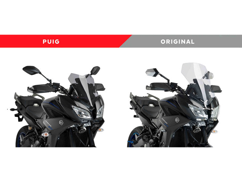 Puig Sport Screen In Clear for Yamaha Tracer 9 (21-22)