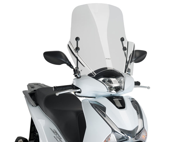Puig TX Screen In Clear for Honda SH125i 4T E4 (18-20)