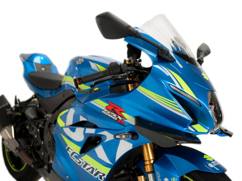 Puig Sport Downforce Spoilers In Black for Suzuki GSX R 1000 (17-21)