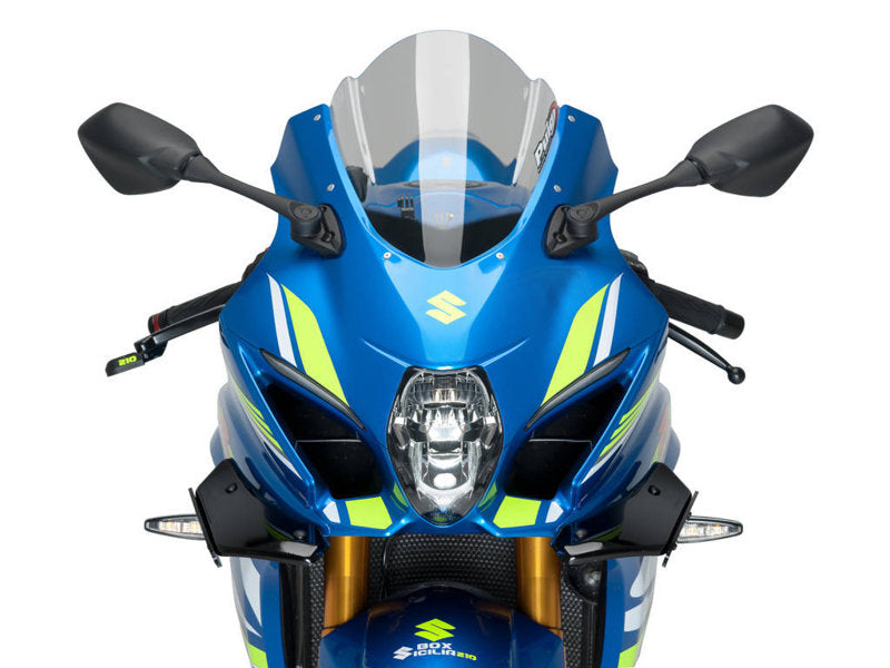 Puig Sport Downforce Spoilers In Black for Suzuki GSX R 1000 (17-21)