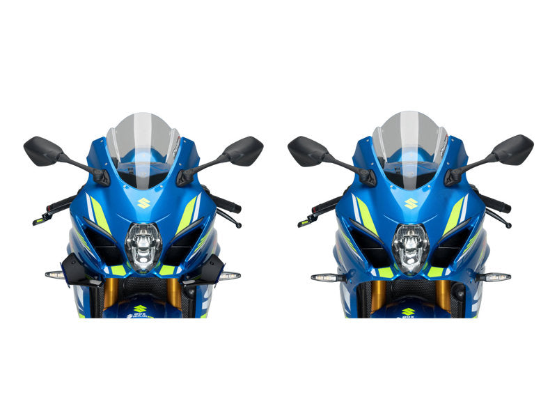 Puig Sport Downforce Spoilers In Black for Suzuki GSX R 1000 (17-21)