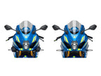 Puig Sport Downforce Spoilers In Black for Suzuki GSX R 1000 R (17-21)