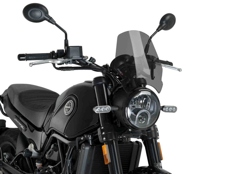 Puig New Generation Sport Screen for Benelli Leoncino 500 (16-25)