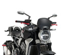 Puig Retro Fly Screen In Matt Black for Honda CB650 R Neo Sports Cafe (19-23)
