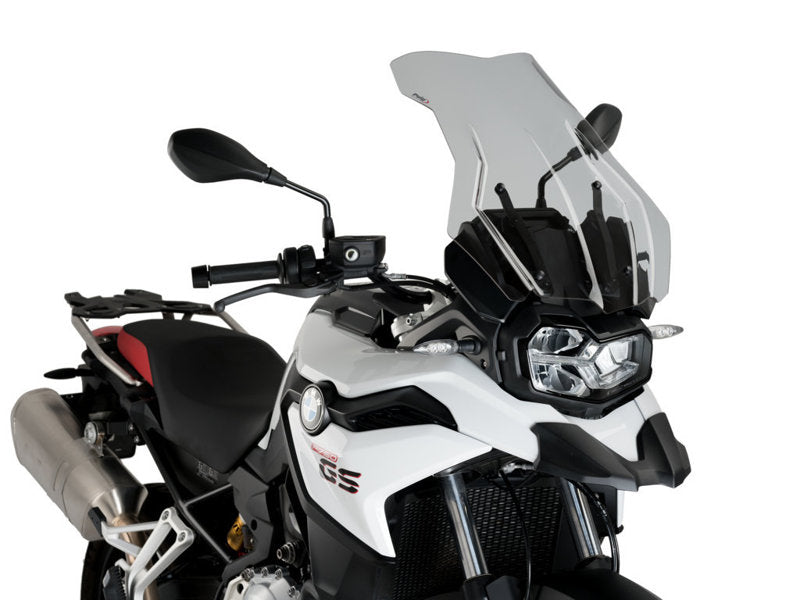 Puig Touring Plus Screen In Clear for BMW F850 GS Adventure (19-23)