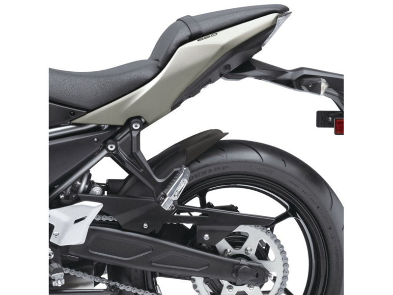 Puig Rear Mudguard Extender In Matt Black for Kawasaki Z650 (17-25)
