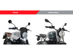 Puig Aluminium Fly Screen In Black for BMW R Nine T Urban G/S (21-24)