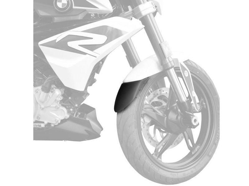 Puig Front Mudguard Extender In Black for BMW G310 R (16-20)