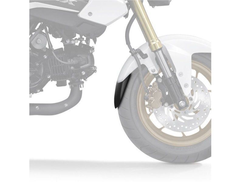 Puig Front Mudguard Extender In Black for Honda MSX125 (13-15)