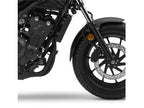 Puig Front Mudguard Extender In Black for Honda CMX500 Rebel (17-25)