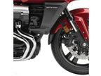 Puig Front Mudguard Extender In Black for Honda CTX1300 DX (14-21)