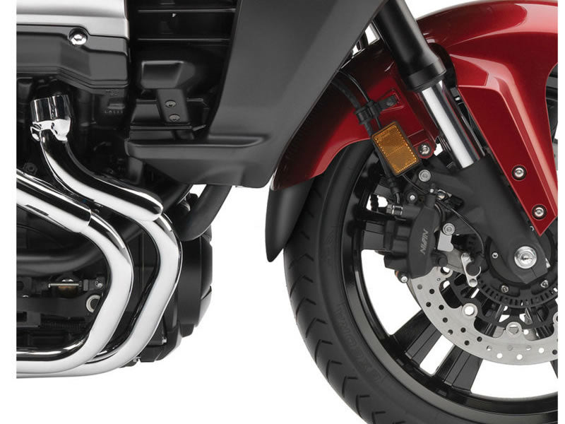 Puig Front Mudguard Extender In Black for Honda NM4 Vultus (15-16)