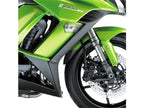 Puig Front Mudguard Extender In Black for Kawasaki Z900 (17-24)
