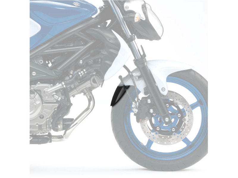 Puig Front Mudguard Extender In Black for Suzuki Gladius SFV 650 (09-15)