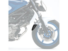 Puig Front Mudguard Extender In Black for Suzuki Gladius SFV 650 (09-15)
