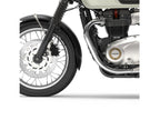 Puig Front Mudguard Extender In Black for Triumph Bonneville T100 Black (17-20)