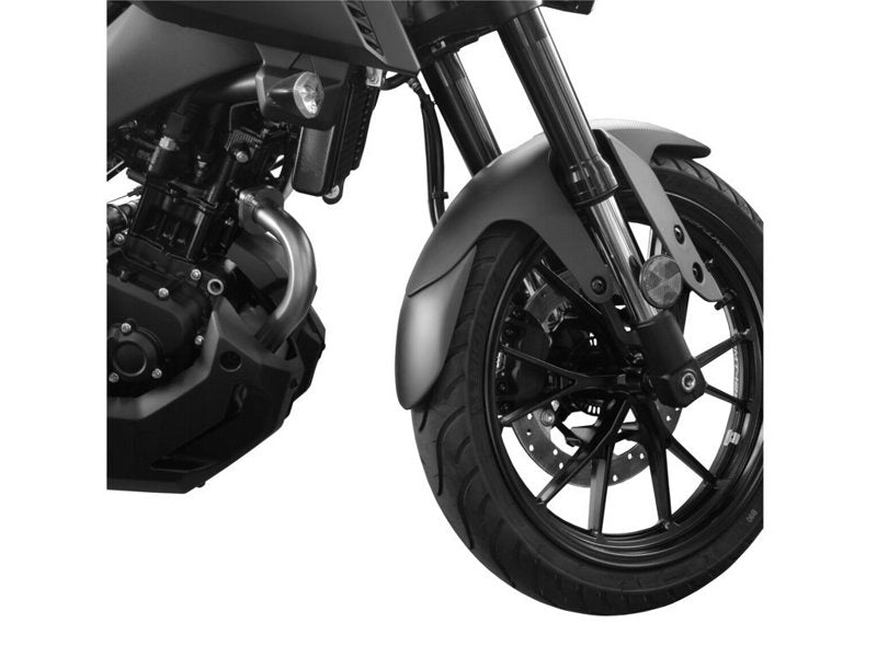 Puig Front Mudguard Extender In Black for Yamaha MT-125 (14-25)