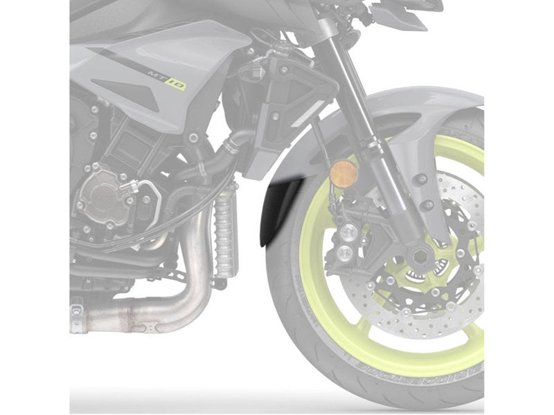 Puig Front Mudguard Extender In Black for Yamaha MT-10 SP (17-25)