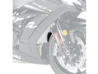 Puig Front Mudguard Extender In Black for Kawasaki ZX-10R (17-20)