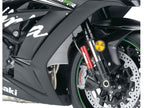 Puig Front Mudguard Extender In Black for Kawasaki ZX-10R Ninja KRT (16-20)