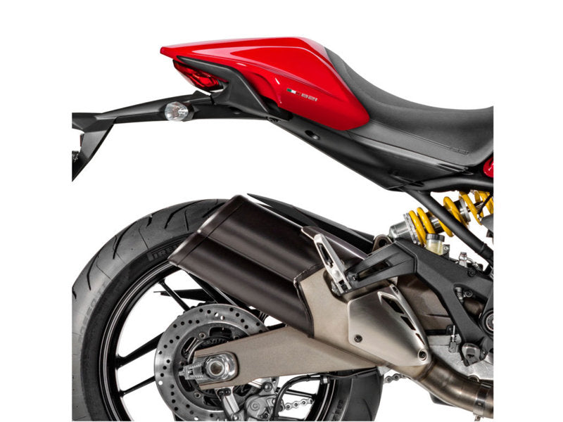 Puig Rear Mudguard Extender In Matt Black for Ducati Monster 821 Dark (14-16)
