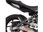 Puig Rear Mudguard Extender In Matt Black for Kawasaki ER6-N (09-11)