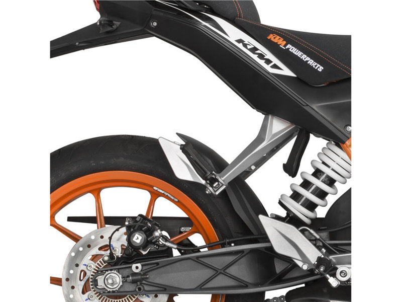 Puig Rear Mudguard Extender In Matt Black for KTM 200 Duke (12-13)