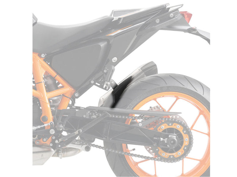 Puig Rear Mudguard Extender In Matt Black for KTM 690 Duke (12-19)