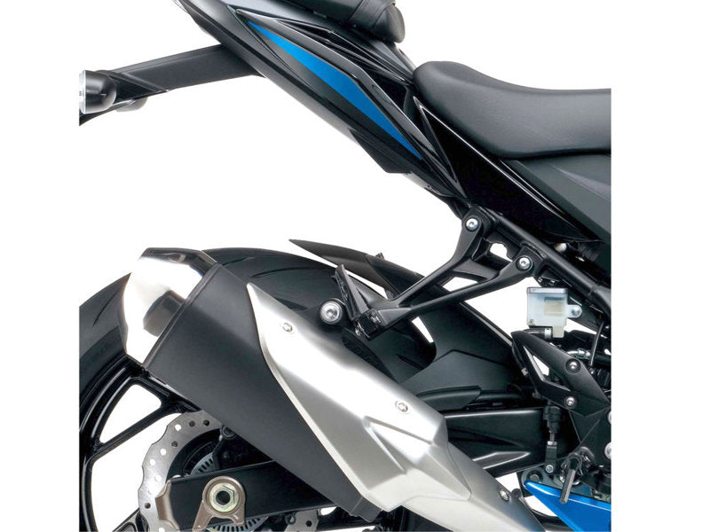 Puig Rear Mudguard Extender In Matt Black for Suzuki GSX S 750 (17-21)