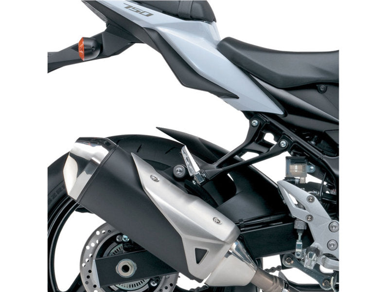 Puig Rear Mudguard Extender In Matt Black for Suzuki GSR 750 (11-16)
