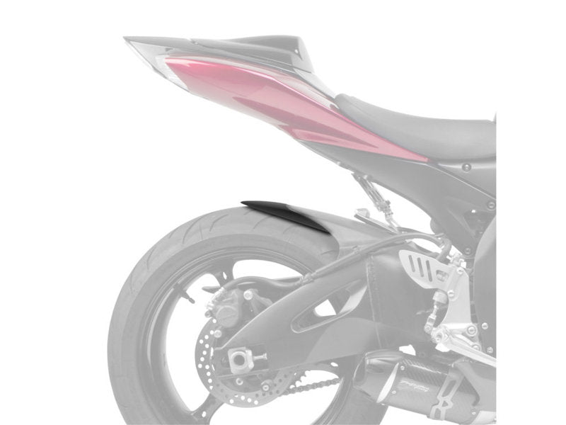 Puig Rear Mudguard Extender In Matt Black for Suzuki GSX R 600 (06-07)