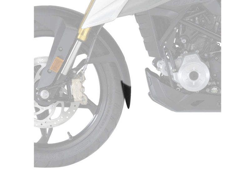 Puig Front Mudguard Extender In Black for BMW G310 GS (17-20)