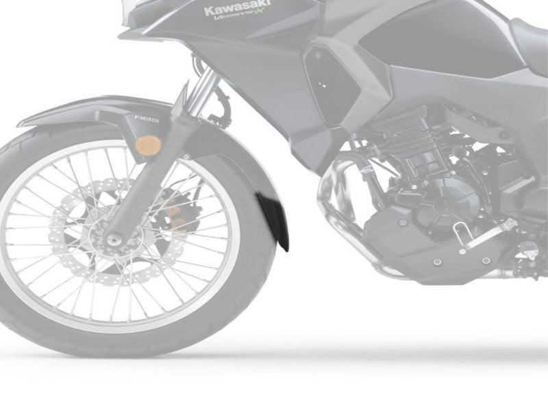Puig Front Mudguard Extender In Black for Kawasaki Versys-X 300 (17-20)