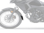 Puig Front Mudguard Extender In Black for Kawasaki Versys-X 300 Urban (17-20)