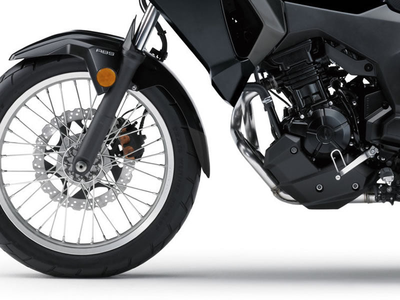 Puig Front Mudguard Extender In Black for Kawasaki Versys-X 300 Adventure (17-20)