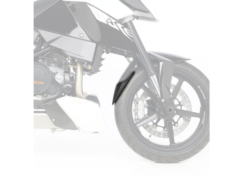 Puig Front Mudguard Extender In Black for KTM 690 Duke R (10-11)